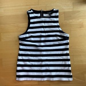 Banana Republic Striped Sleeveless Top